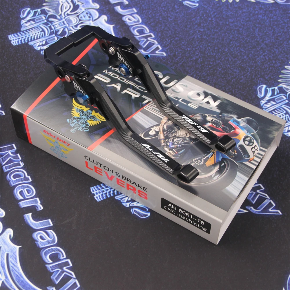 

For Yamaha YZF R1/R1M/R1S 2015-2021 2016 2017 2018 2019 2020 Adjustable 3D Rhombus Hollow Long Motorcycle Brake Clutch Levers