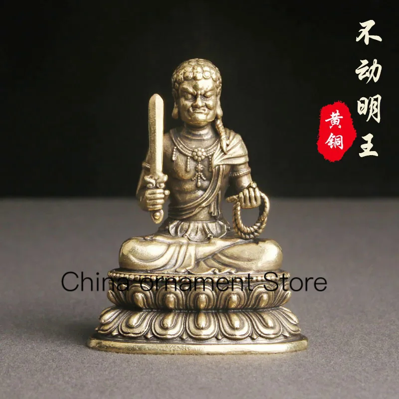 

Статуя Будды Fudo Mingwang из меди