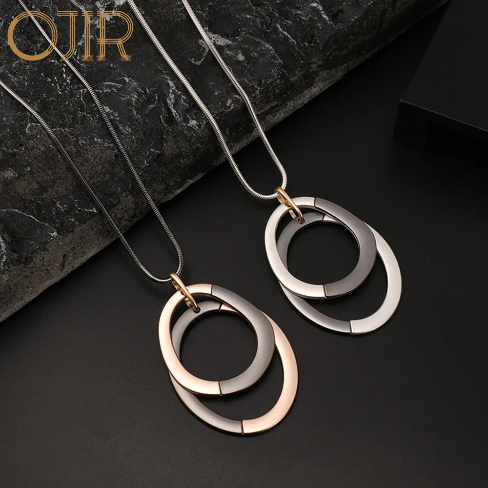 

Trending Chunky Long Chians Necklace for Women New in Aesthetic Jewellery Goth Pendant Korean Fashion Suspension Stranger Things