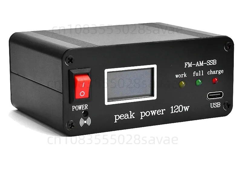 Миниатюрная HF автоматическая антенна тюнер OLED дисплей 1 8 МГц-50 МГц 0 5-120