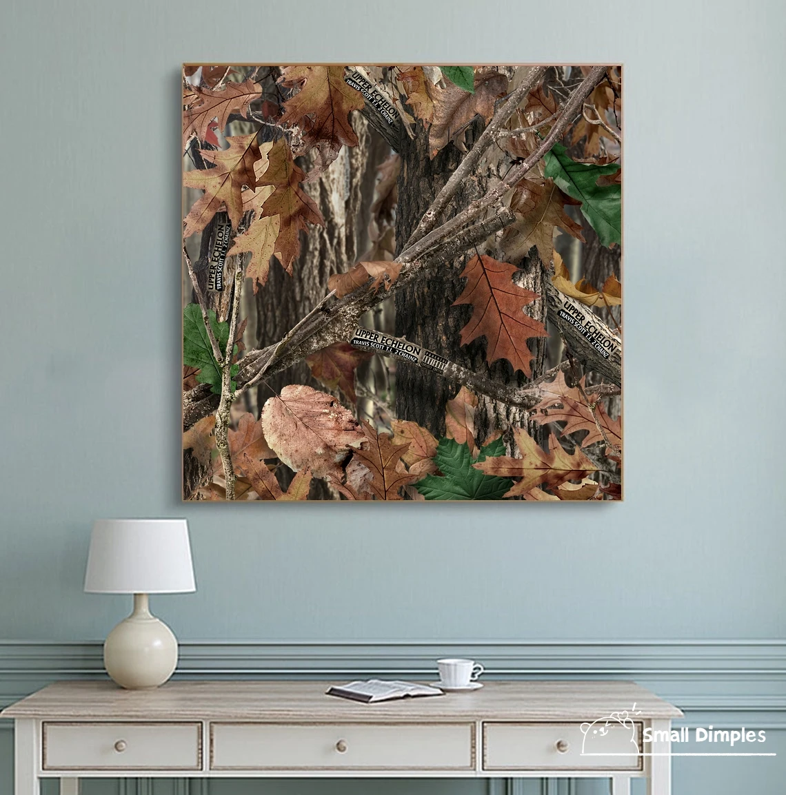 Обложка альбома с тревисом Скоттом верхним эшелоном постер на холсте