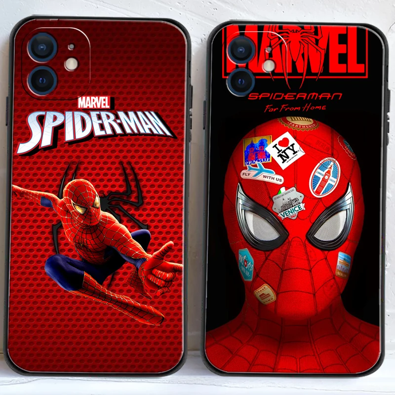 

Marvel Avengers Phone Cases For iPhone 11 12 Pro MAX 6S 7 8 Plus XS MAX 12 13 Mini X XR SE 2020 Cases Back Cover Carcasa Coque