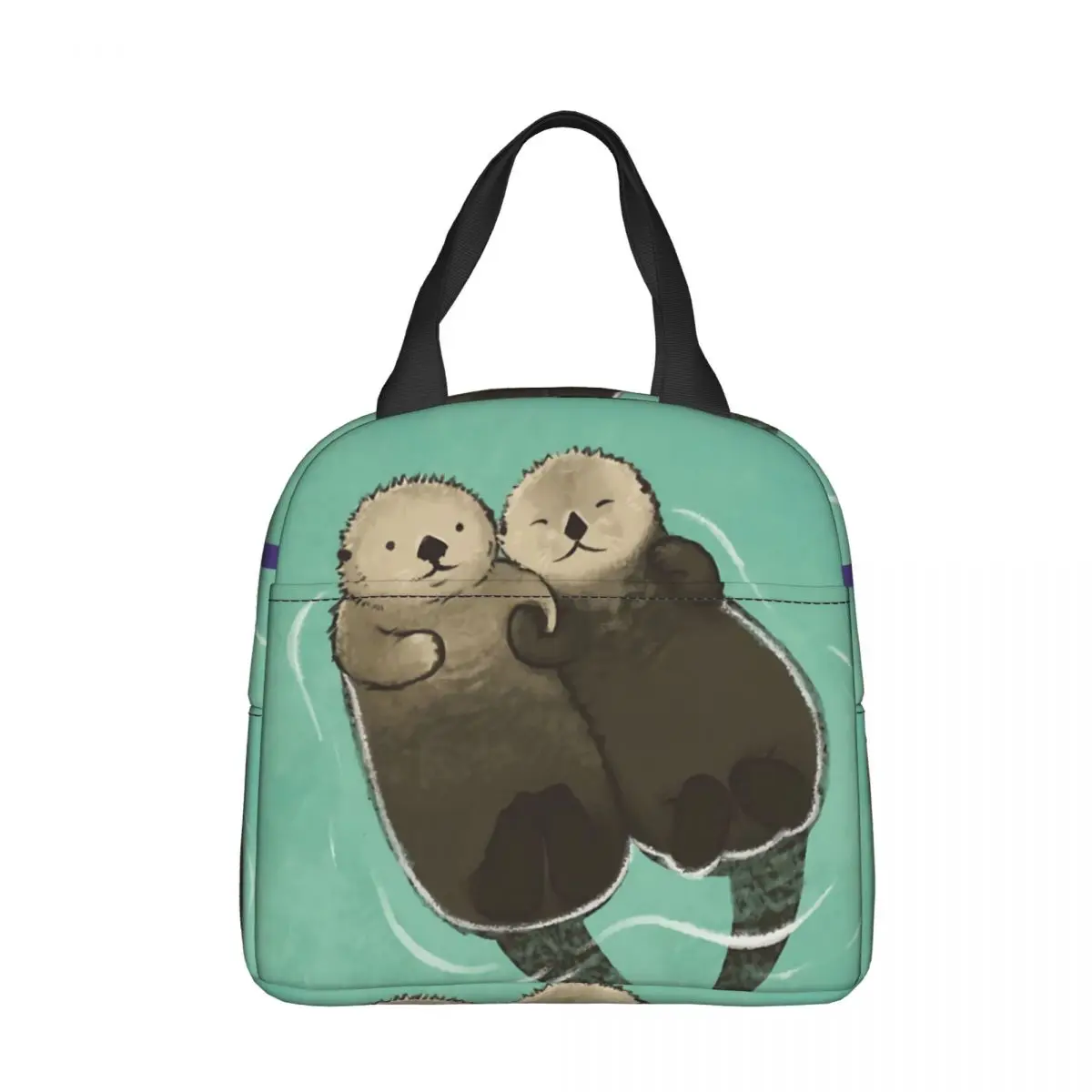 

Портативный Ланчбокс из алюминиевой фольги с надписями «Otters»