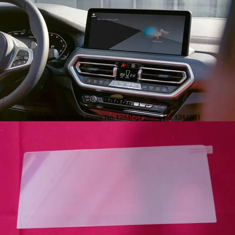 Защитная пленка из закаленного стекла для BMW IX3, Автомобильный Центральный экран, GPS-навигация, радио, интерьерные наклейки с защитой от царапин