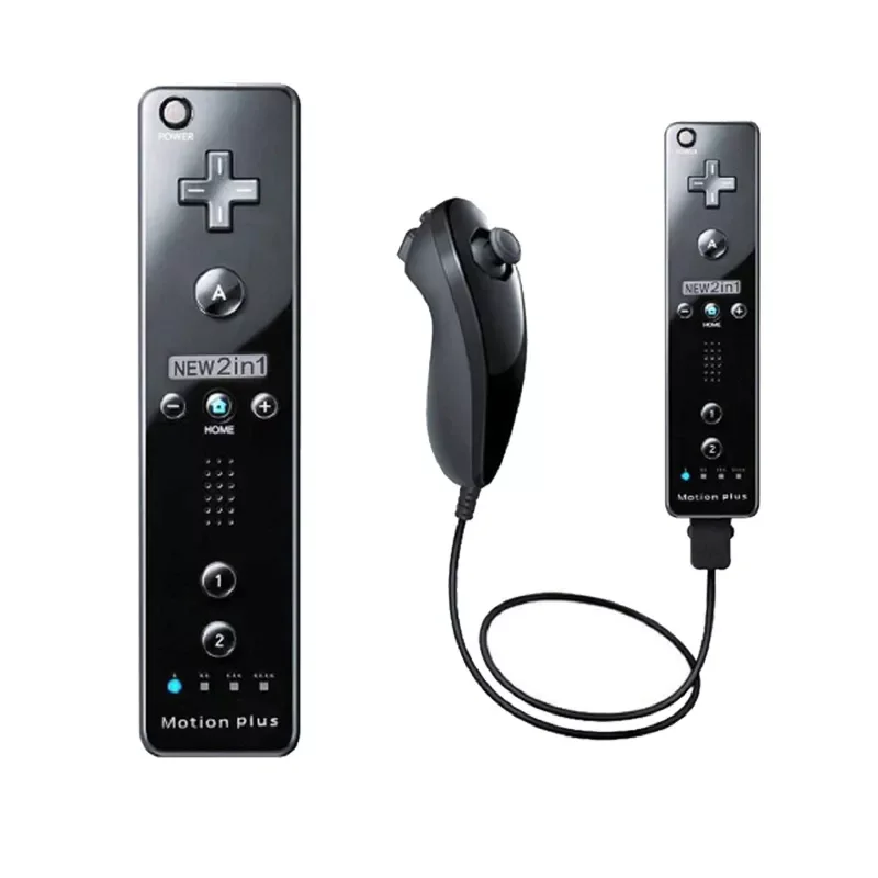 

Factory Direct Selling Remote Gamepad Controller Compatible Console Nunchuck Remote Control Joystick Joypad Optional Motion Plus