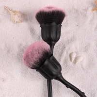 black gold rose powder makeup brush beauty tool cosmetic single piece makeup tool blusher brush loose powder brush