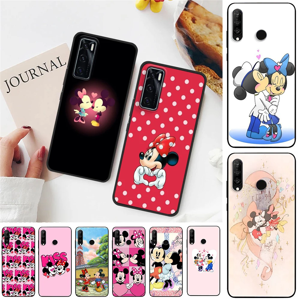 

Kissing Mickey Minnie Mouse Phone Case for VIVO Y11 11S 12S 15 17 19 20 21S 30 33S 55S 75 76 81 85 89 91C S1 Pro T1 Cover