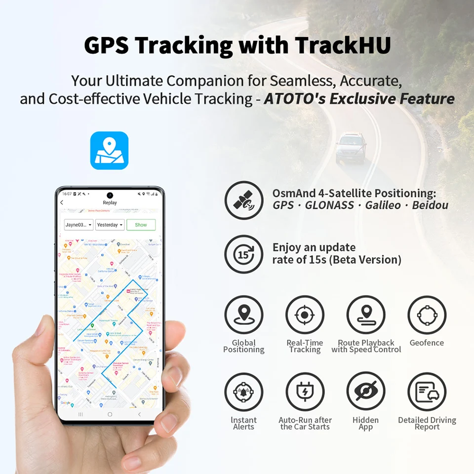 ATOTO S8 Премиум 10 1-дюймовый Android Автомобильный Стерео 2 Din Беспроводной Carplay Авто