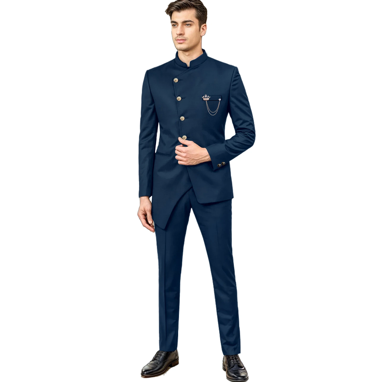 Африканский костюм SEA&ampALP для мужчин одежда нигерийская облегающая с длинными