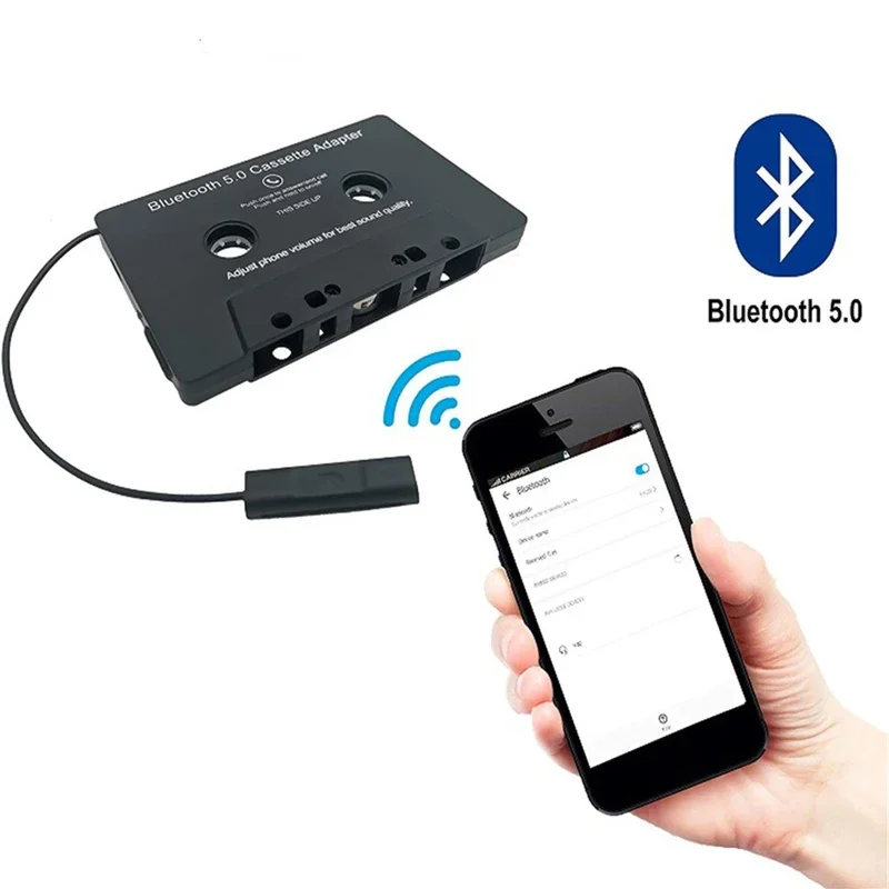 Podofo Bluetooth 5 0 автомобильный аудио стерео кассета ленточный конвертер кассетный