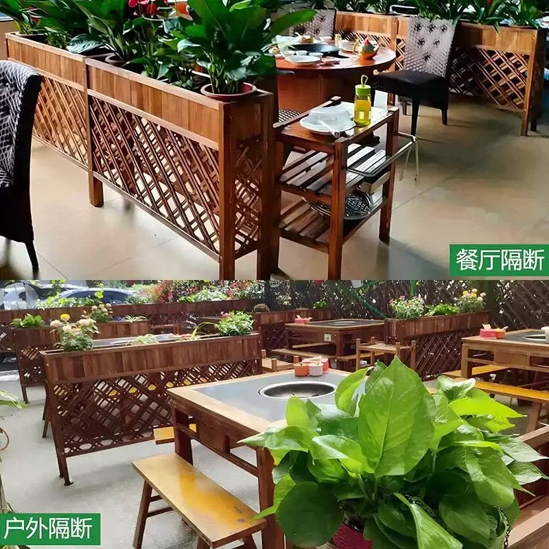 Перегородка подставка для цветов уличный консервант деревянный забор двор