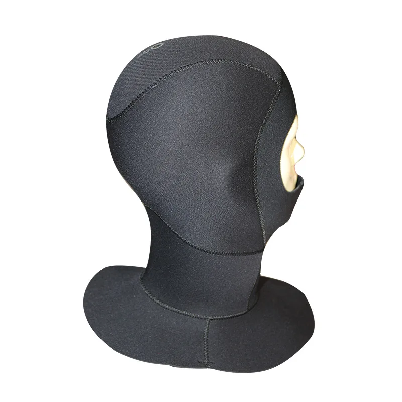 

Diving Hood with Bib - Neoprene Wetsuit Dive Hood 3MM for Men Women Dive Cap Surfing Thermal Hood for Water Sports