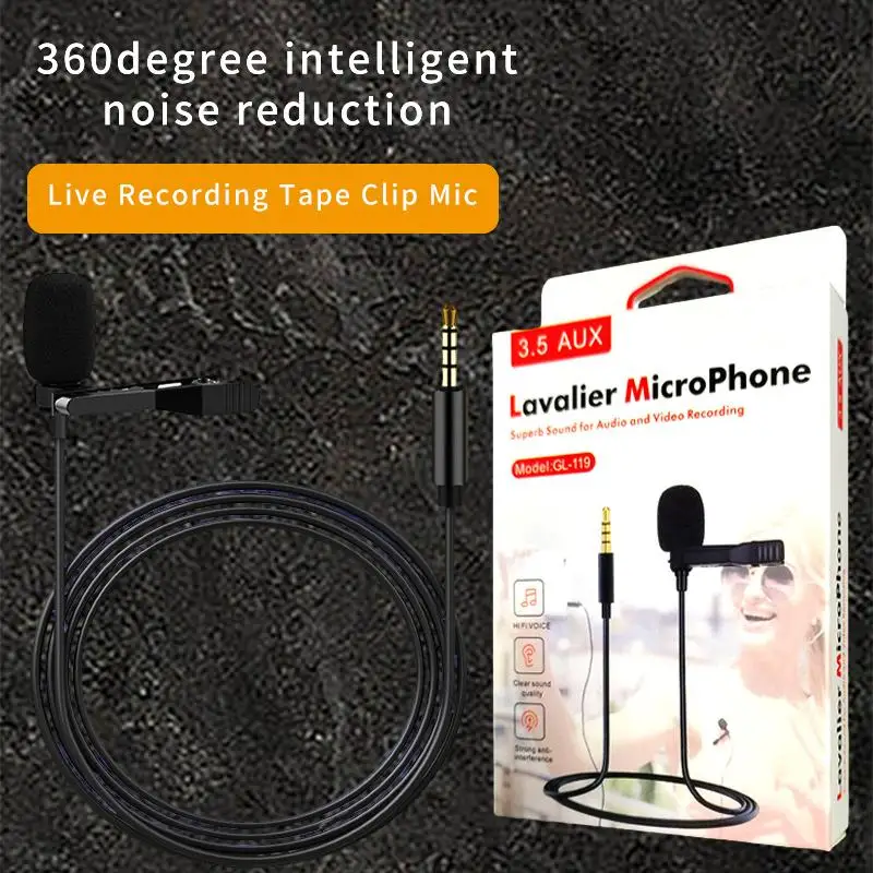 

Experience Crystal Clear Audio Anywhere with Our Clip-on Portable Microphone - Perfect for Noise Reduction and Easy Collar Clip
