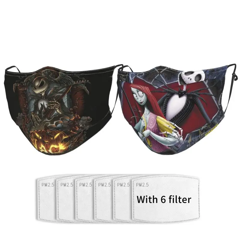 

Disney Cartoon Printing Adult Mask Outdoor Sports Protection Sunscreen Dust Masks Washable Adjustable Suitable Men Women 2PCS