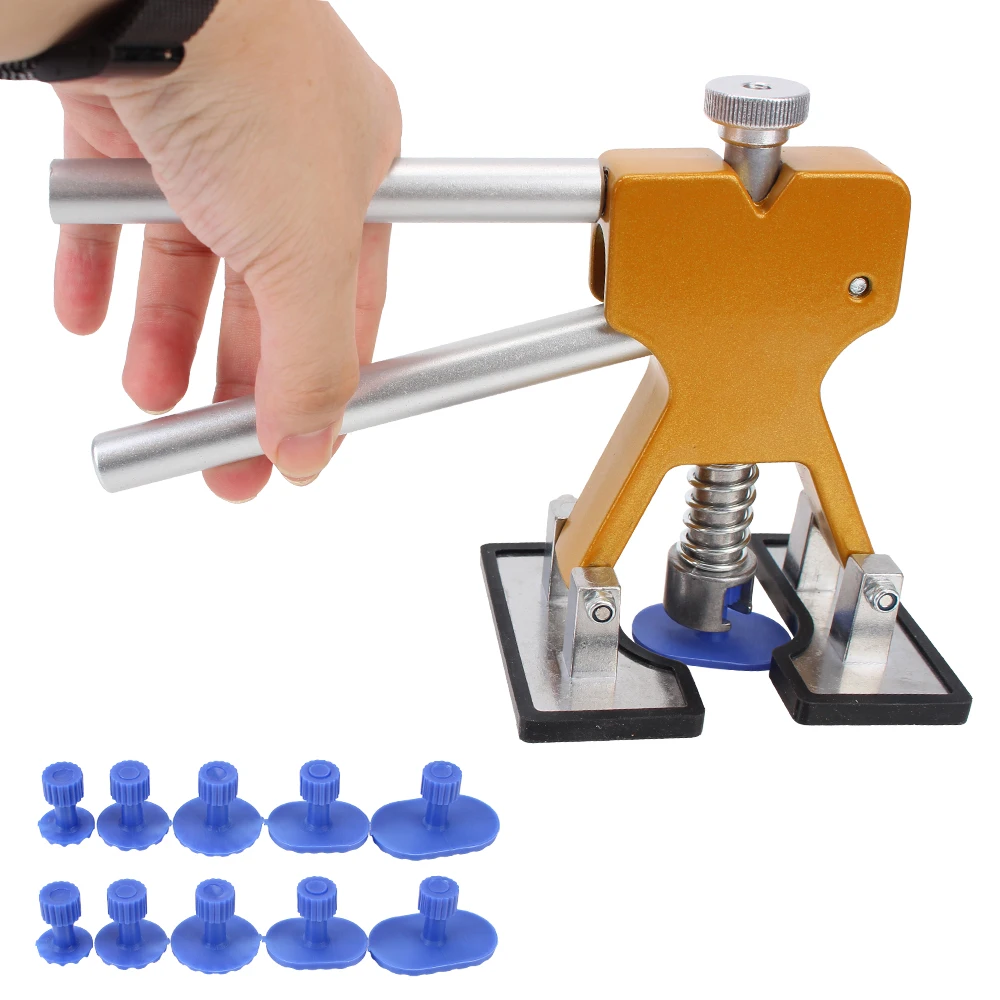

With Glue Puller Tabs Dent Repair Tools Car Accessories Paintless Dent Puller Set Hail Removal Kits Auto Care