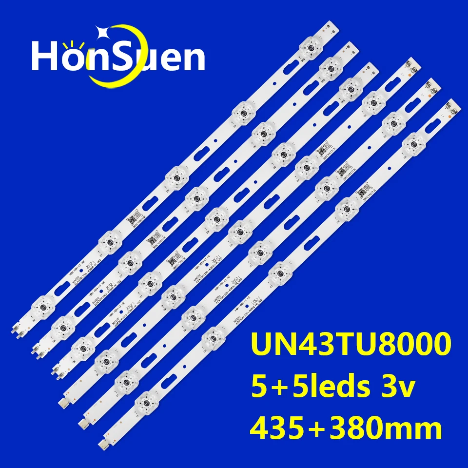

LED Backlight Strip For BN96-50319A 50320A for UE43TU7100 UN43TU7000 UE43TU8000 UE43TU7000 UN43TU8000 UN43TU8200 UN43TU700DF