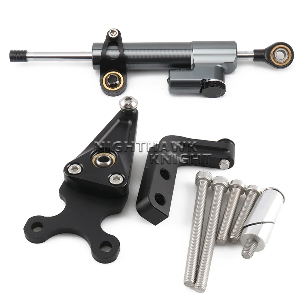 

Новый рулевой демпфер для HONDA CBR650R 2019 cbr650r 2020 2021 2022 2023, регулируемый кронштейн демпфера стабилизатора рулевого управления для мотоцикла