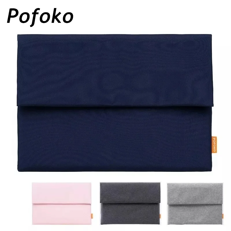 

Brand Pofoko Laptop Bag 12,13,14,15,15.6 Inch,Bussiness Nylon Waterproof Sleeve Case For Macbook Air Pro Notebook,Dropship A200