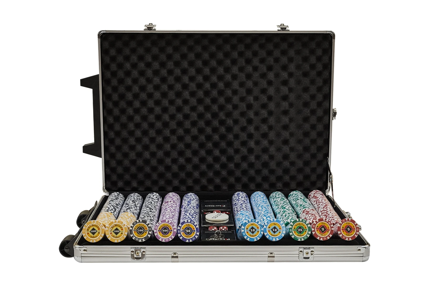 Набор для покера Crown на 1000 фишек. Бесплатная доставка |