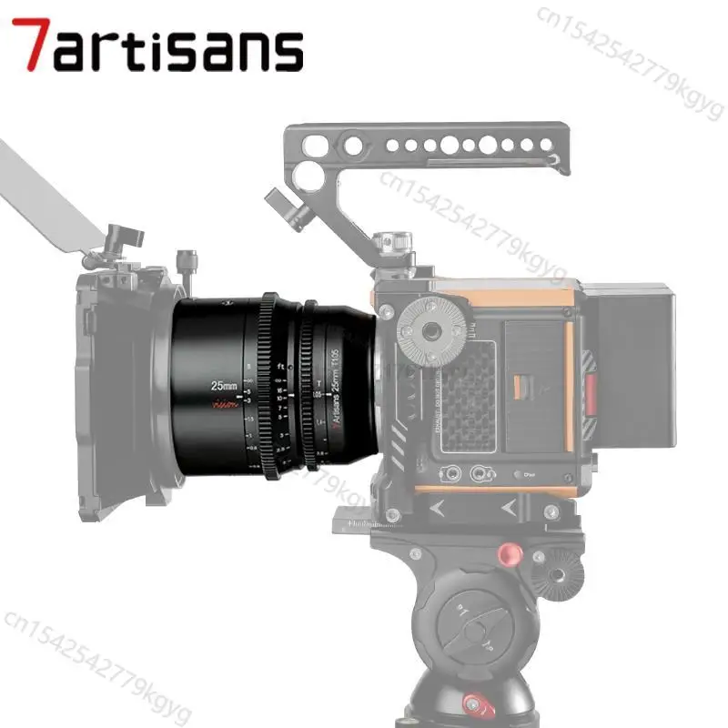 Фотообъектив 7artisans 25 мм T1.05 для фотоаппаратов Fuji X Sony E M43 Canon RF Leica Sigma L Mount ZCAM BMPCC 4K |