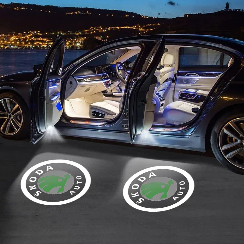 Светодиодный светильник для дверей автомобиля декоративный автомобильные