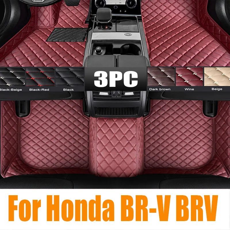 3D коврик для правой руки из ТПЭ водителя автомобиля Honda BR-V BRV 2022 2023 2024 напольный
