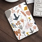 Абстрактный дизайн, чехол для Air 4 iPad Pro 2021, чехол, симпатичный Air 1 с держателем для карандашей, 8th 7th 11 Pro 2018 Mini 56, чехол для 10,5