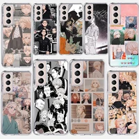 hot anime tokyo revengers case coque for samsung galaxy s21 ultra 5g s20 fe s20 plus s10e s10 lite s8 s9 plus s7 cover funda