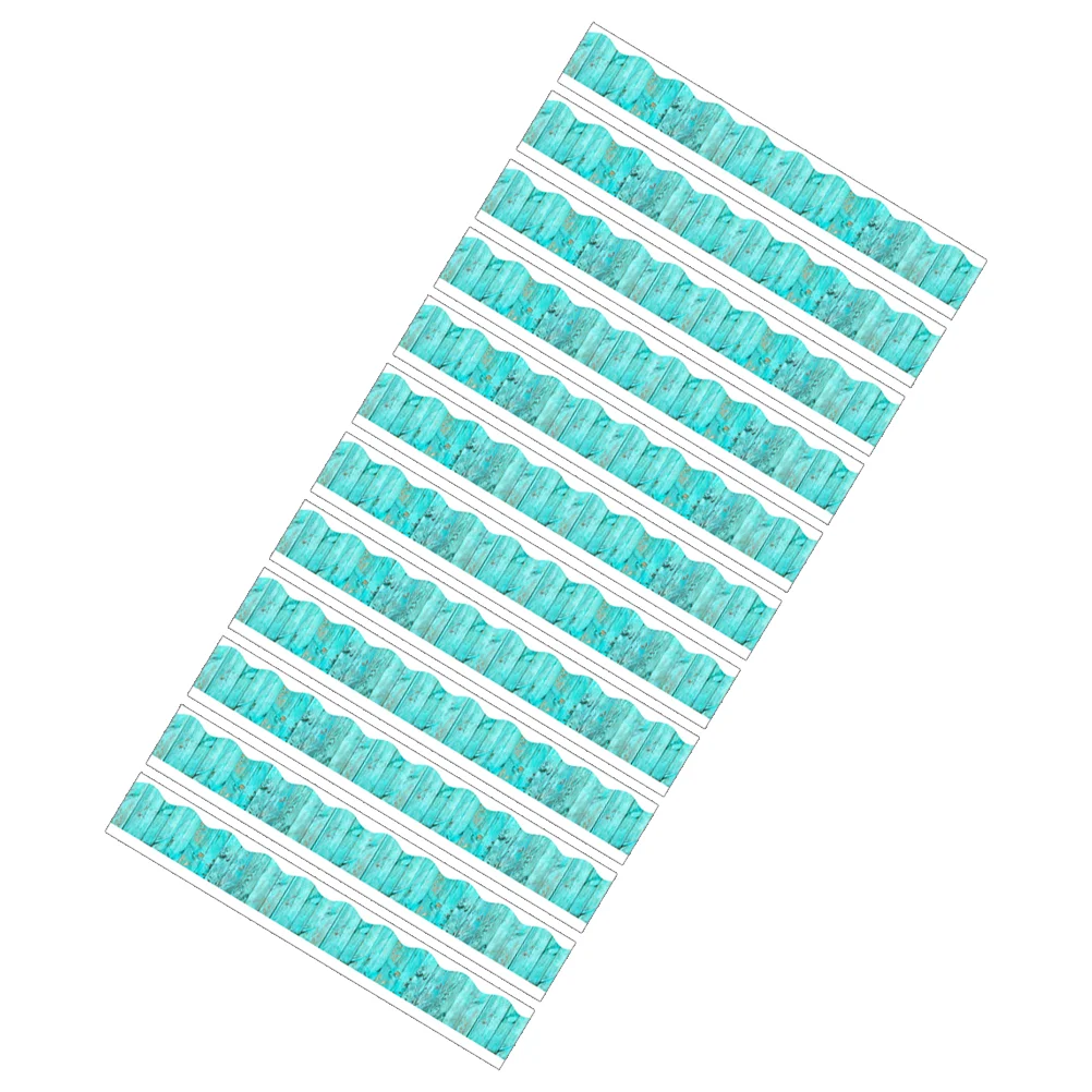 

12 Pcs Bulletin Board Border Adorable Trim Blackboard Office Decore Magnetic Whiteboard Festival Pvc Accessory