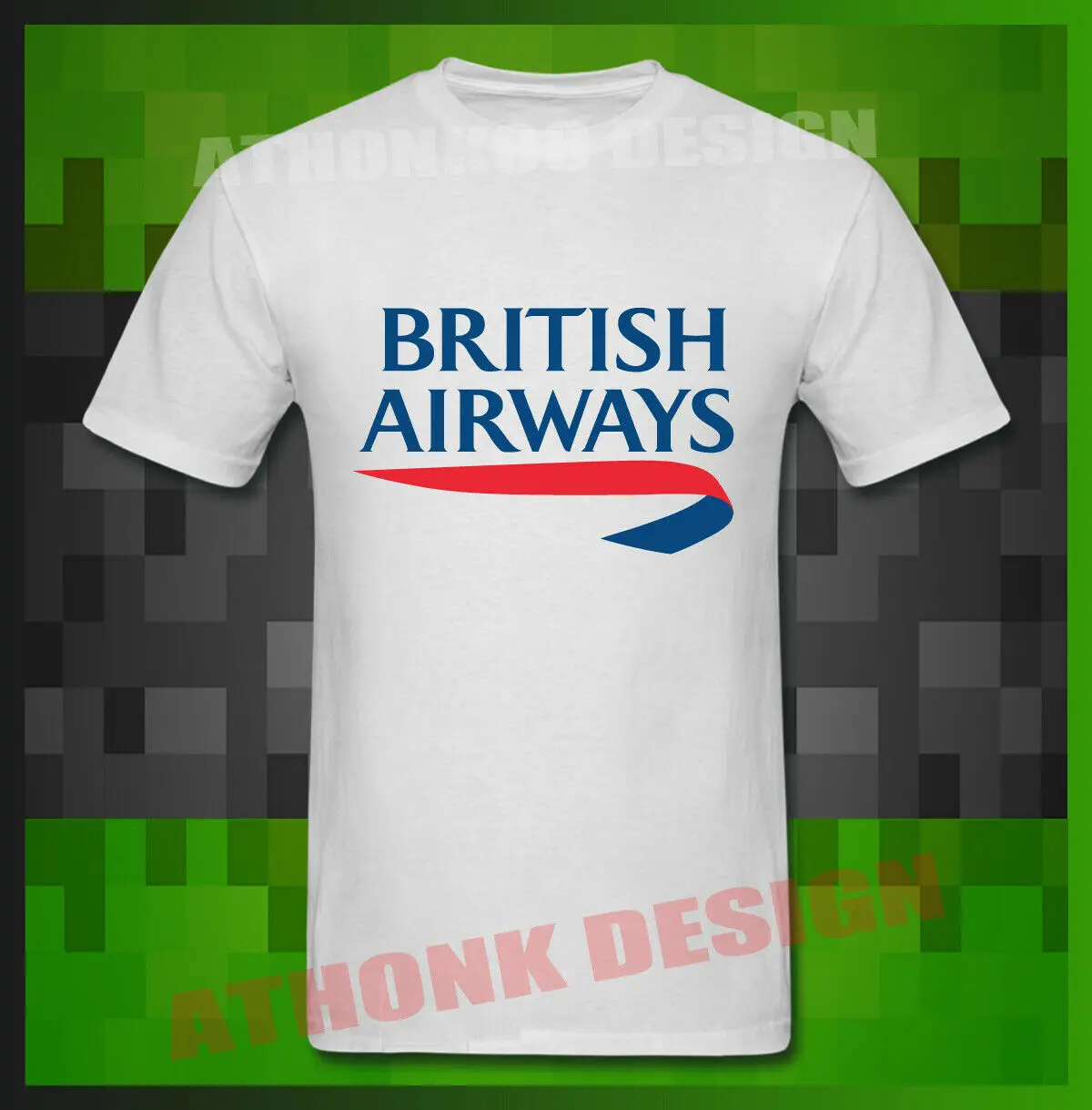 

New T-SHIRT FIT FOR British Airways Logo Men's T-Shirt