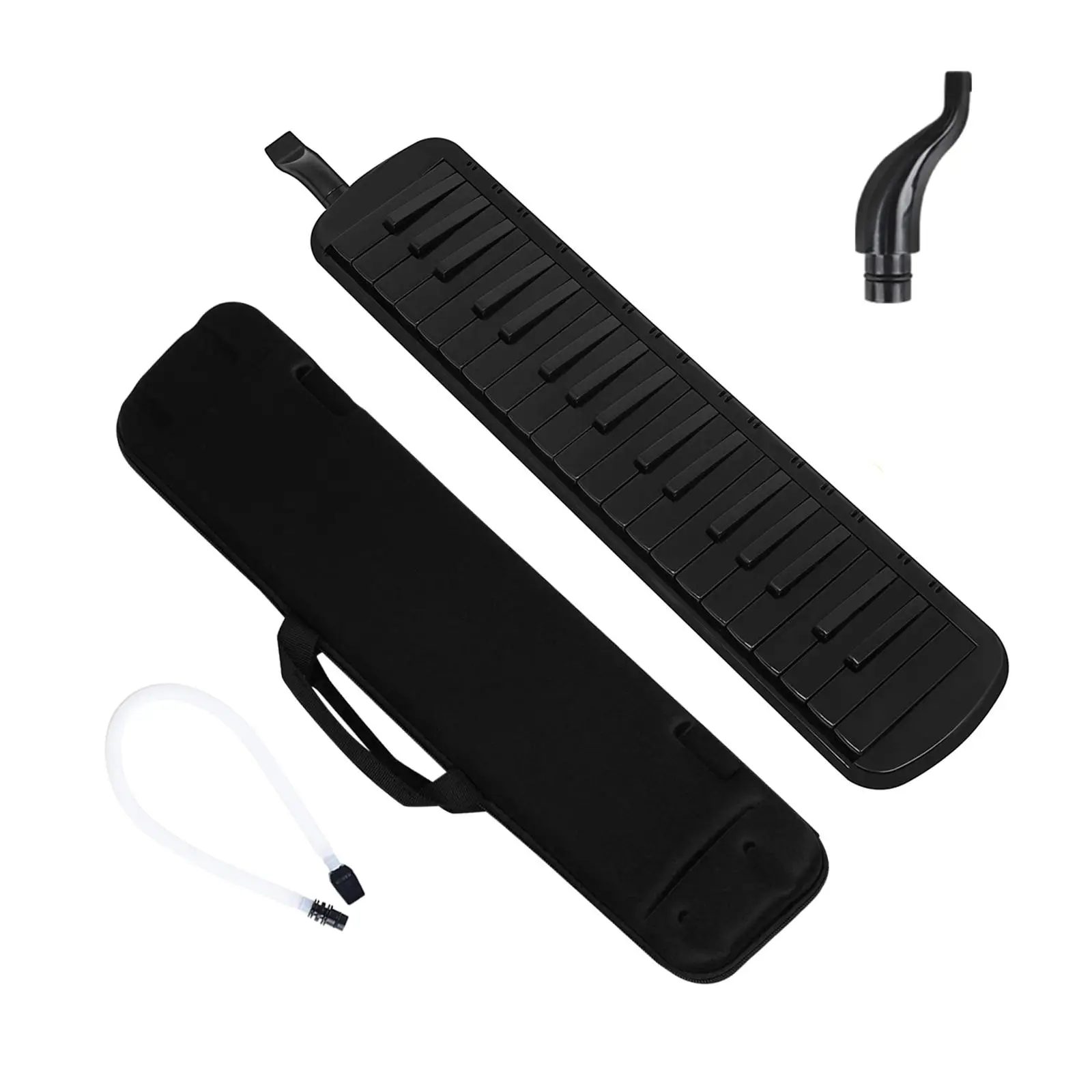 

37 Key Melodica and Carrying Case Piano Blowpipe Wind Musical Instrument for Beginners Kids