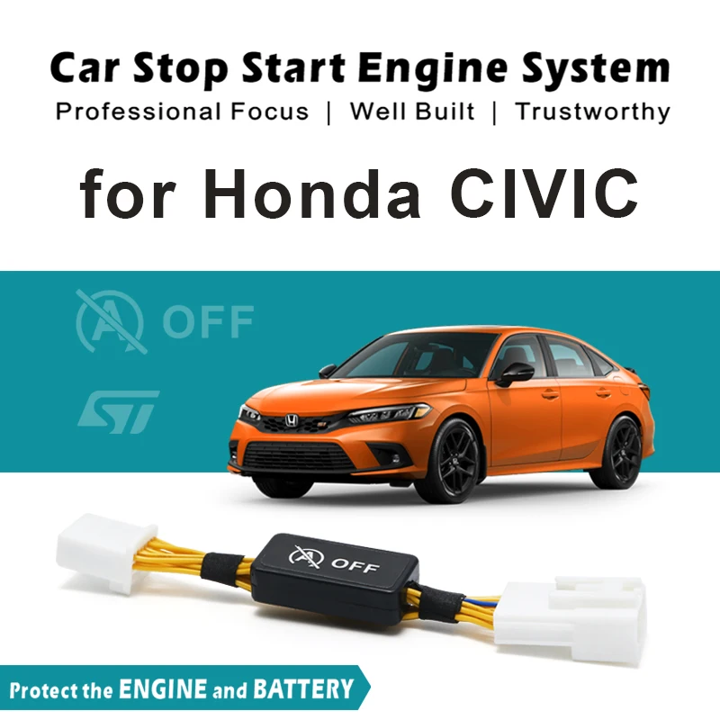 

For Honda Civic FC FE Car Automatic Stop Start Engine System Eliminator Disable Relay Auto Stop Canceller Car Accessories