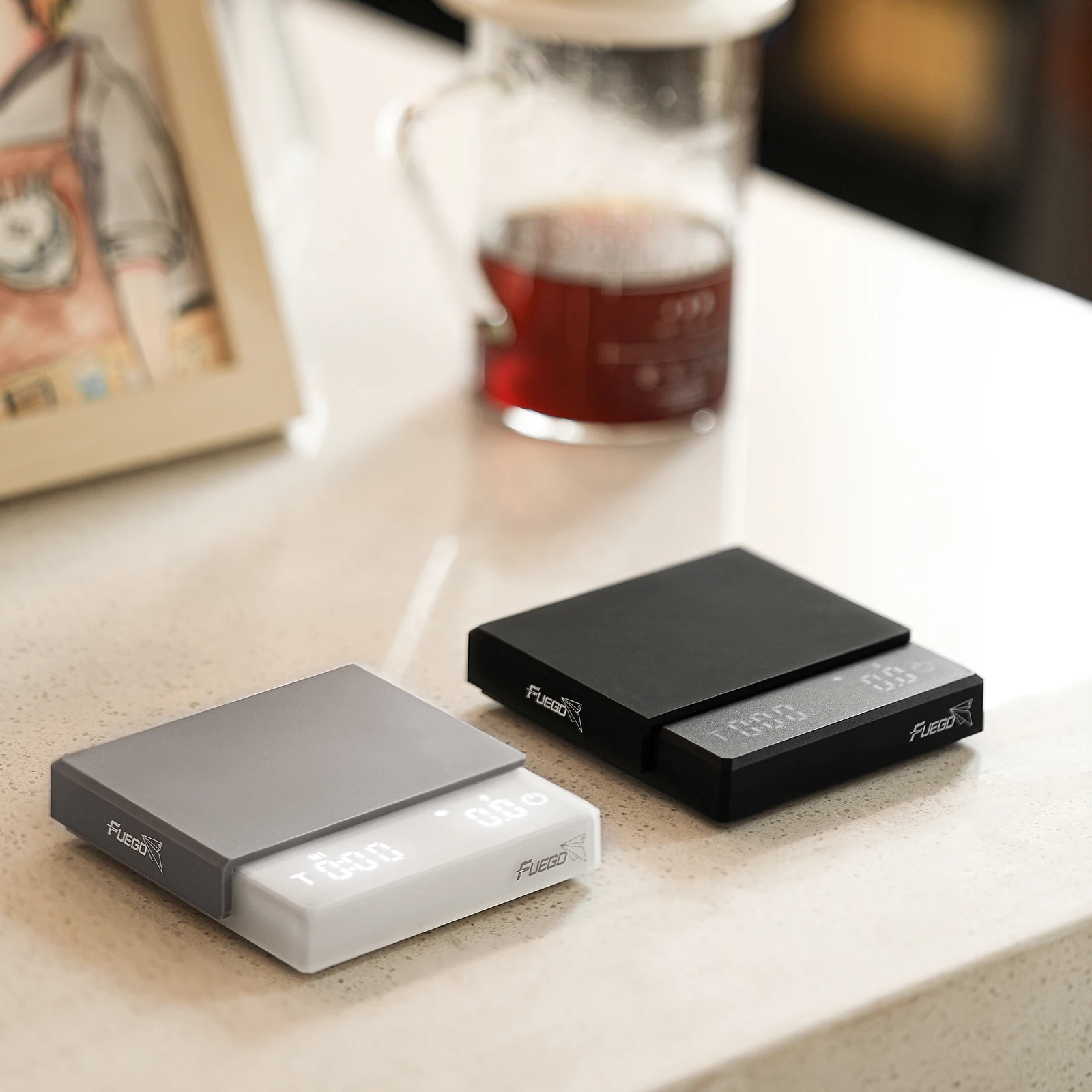 Кухонные весы для кофе с таймером 0 1 г 3 режима