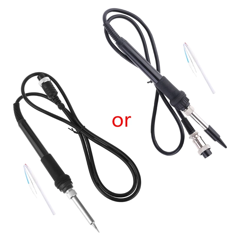 

Паяльная ручка электрического утюга для HAKKO 936 907 937 5 отверстий Керамика нагрева