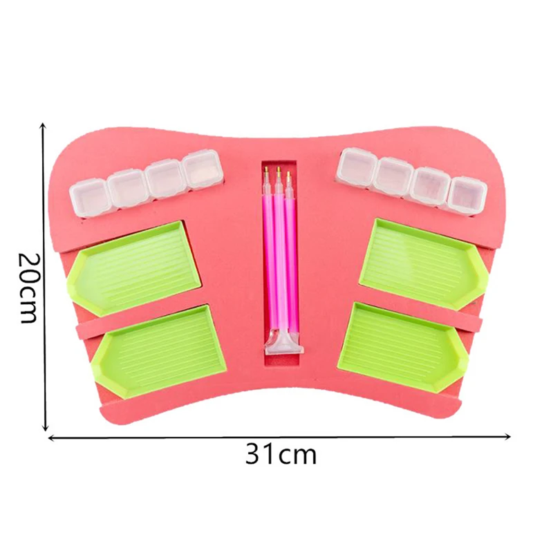 Многофункциональный Квадратный Наконечник Для Вышивания Лоток Алмазной