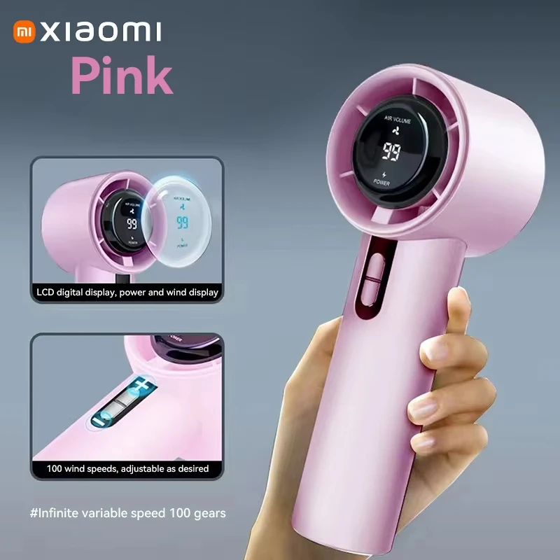 

MIJIA Портативный вентилятор 100 скоростей