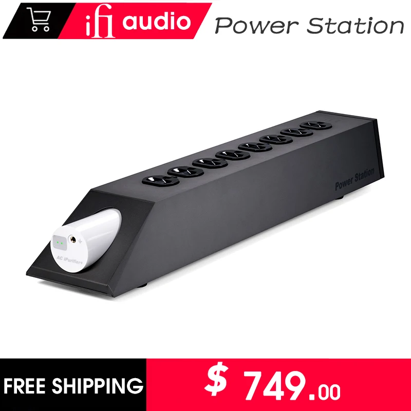 

iFi Power Station Purification Power Mobile Socket Intelligent Surge Overload Protection Multi Function Isolated Noise Reduction