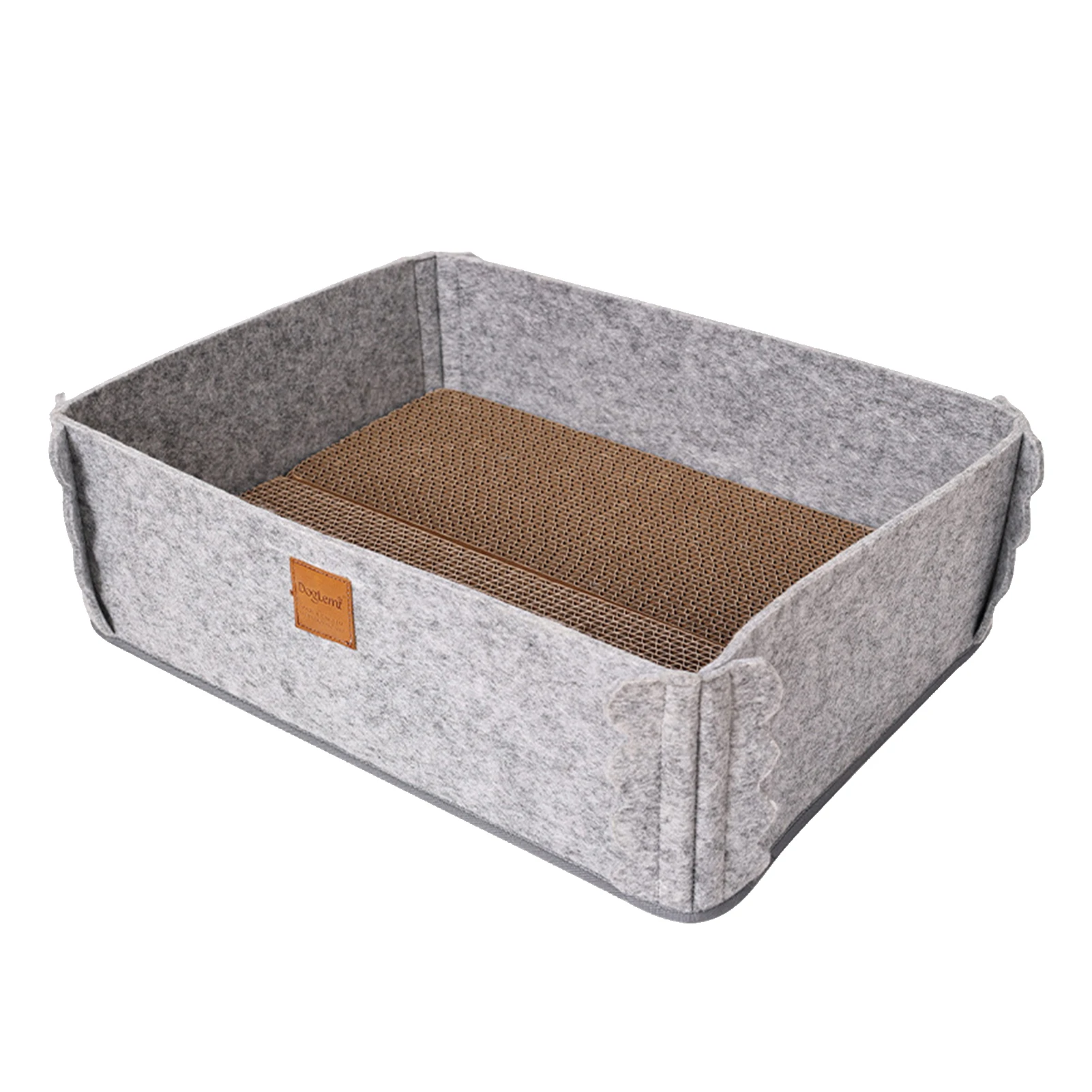 

Cat Scratching Board Durable And High Density Cat Scratch Pad Reversible Durable Corrugated Scratching Pad Great Cat Toy