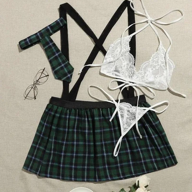 Новое Сексуальное нижнее белье школьная форма женское эротическое костюм