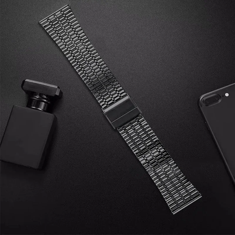 Металлический ремешок из нержавеющей стали для HONOR Watch GS 3 смарт-браслет Huawei GT3/GT