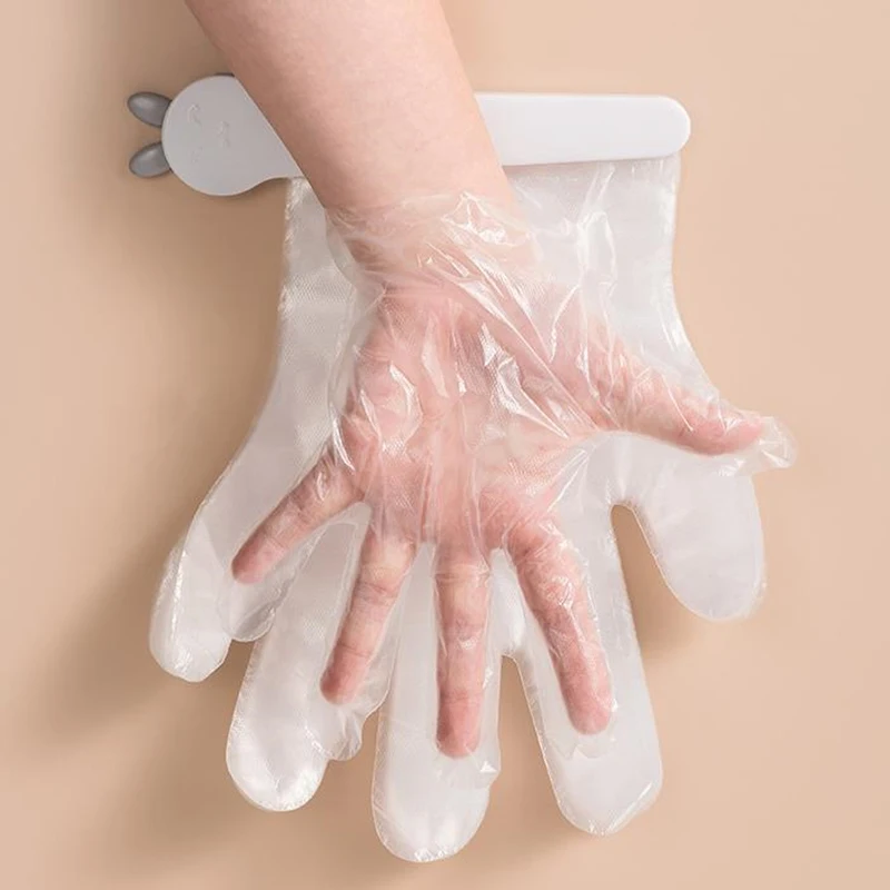

Мультяшный зажим для чистки перчаток вешалки бытовой настенный одноразовый держатель для перчаток зажимное устройство