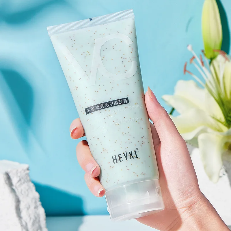 

Body Scrub 200ml Peach Flavored Ice Cream Texture Peeling Chicken Skin Softening Keratinous Vc Body Scrub