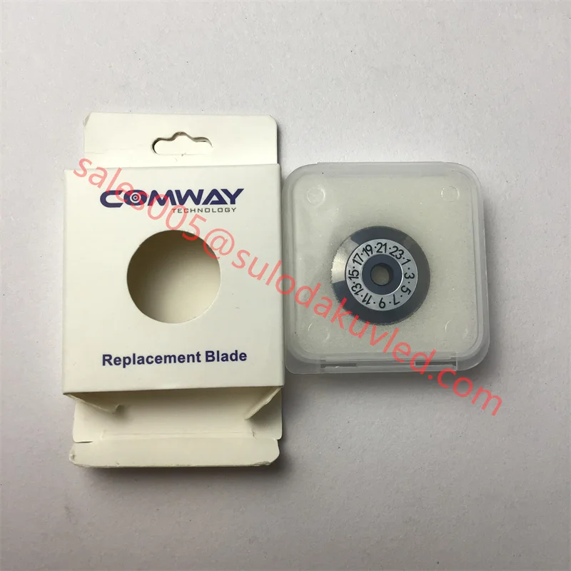 New 100% Original Comway C108 C109 C6 C9 Optical Fiber Fusion Splicer Cleaver Replacement Blade 23 Faces Cutting Blades
