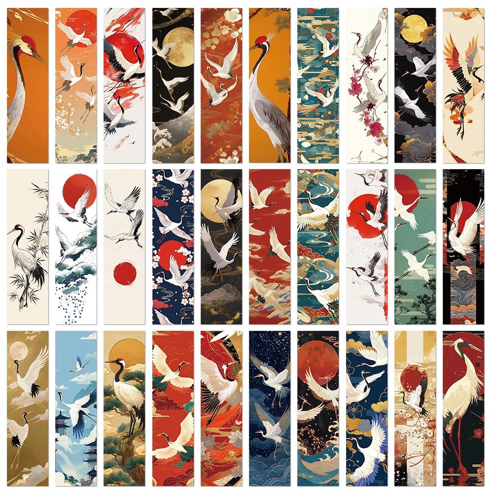 

Бумажные закладки для журавлей