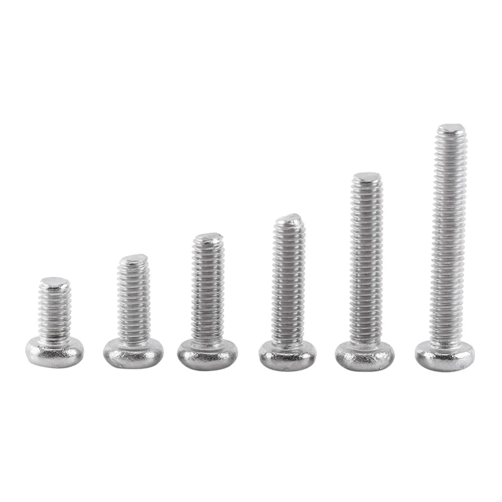 250Pcs M3 Hex Socket Screws 304 Stainless Steel Screw & Bolt Hex Nuts Washers Assortment Kit Fastener tornillos images - 2