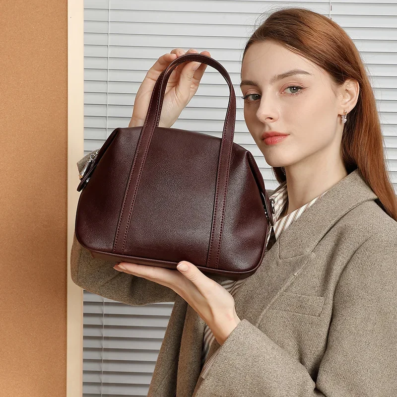 Jonlily женская сумка на плечо из натуральной кожи модная сумка-тоут маленькая