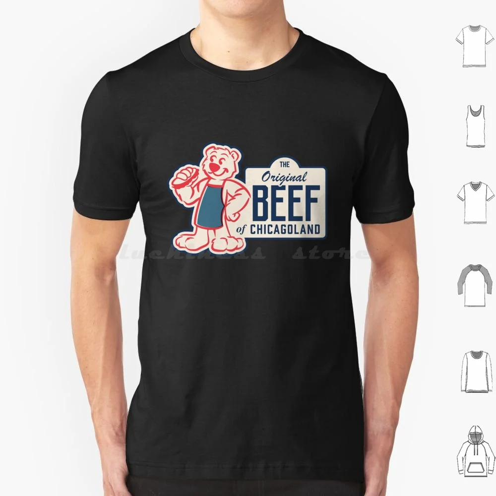 Оригинальная футболка Berf The Bearoriginal Chicagothe Bear Chicago 6xl хлопковая крутая Original Chicagoland