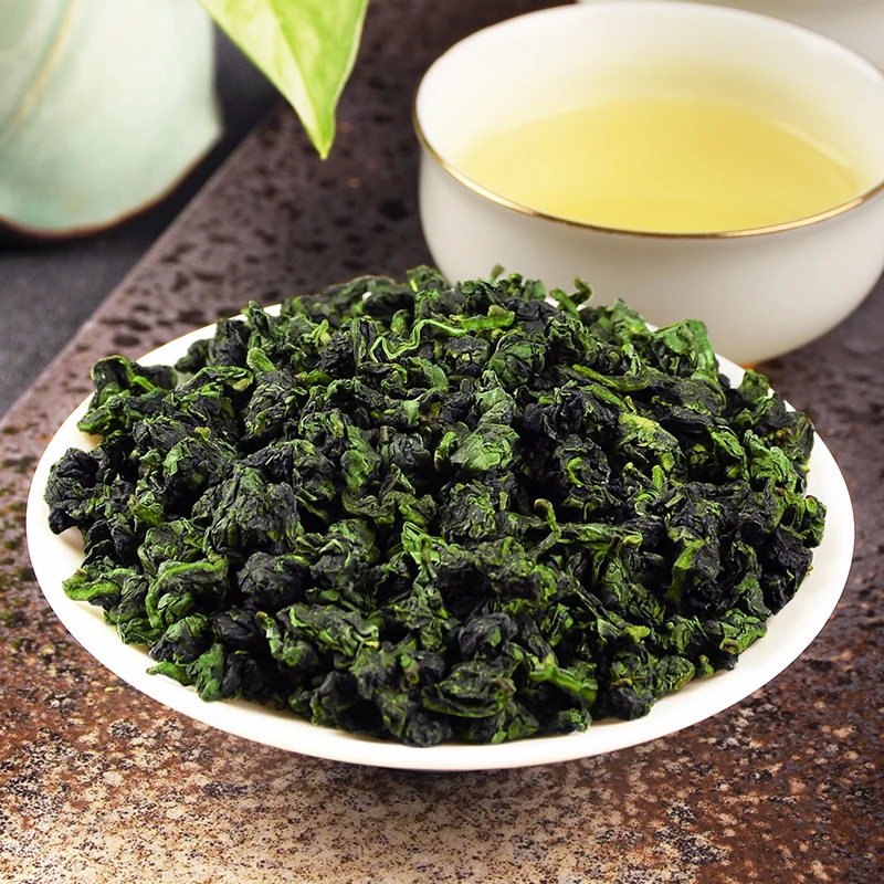 

Китайский зеленый органический чай Anxi Tie Guan Yin, экологический чай с ароматом османтуса, чай Oolong, восстанавливающий вес, чай для похудения, чай...