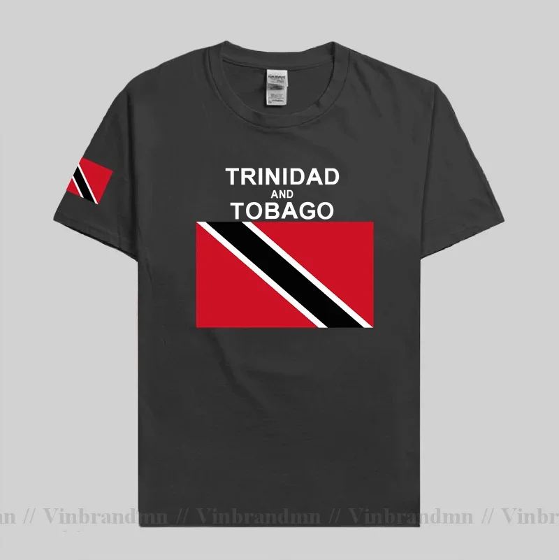 Фото Мужская футболка Trinidad and Tobago, модные трикотажные изделия, футболки из чистого хлопка, одежда TTO Trinidadian Trini Trinbagonian №5