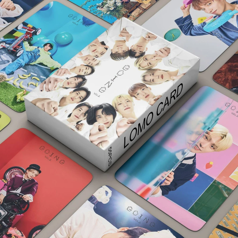 

55pcs/set Kpop 17 SVT GOING2.0 Photocards Lomo Cards New Album Photo Card Postcard for Fans Collection